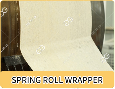 Spring Roll Wrapper Forming